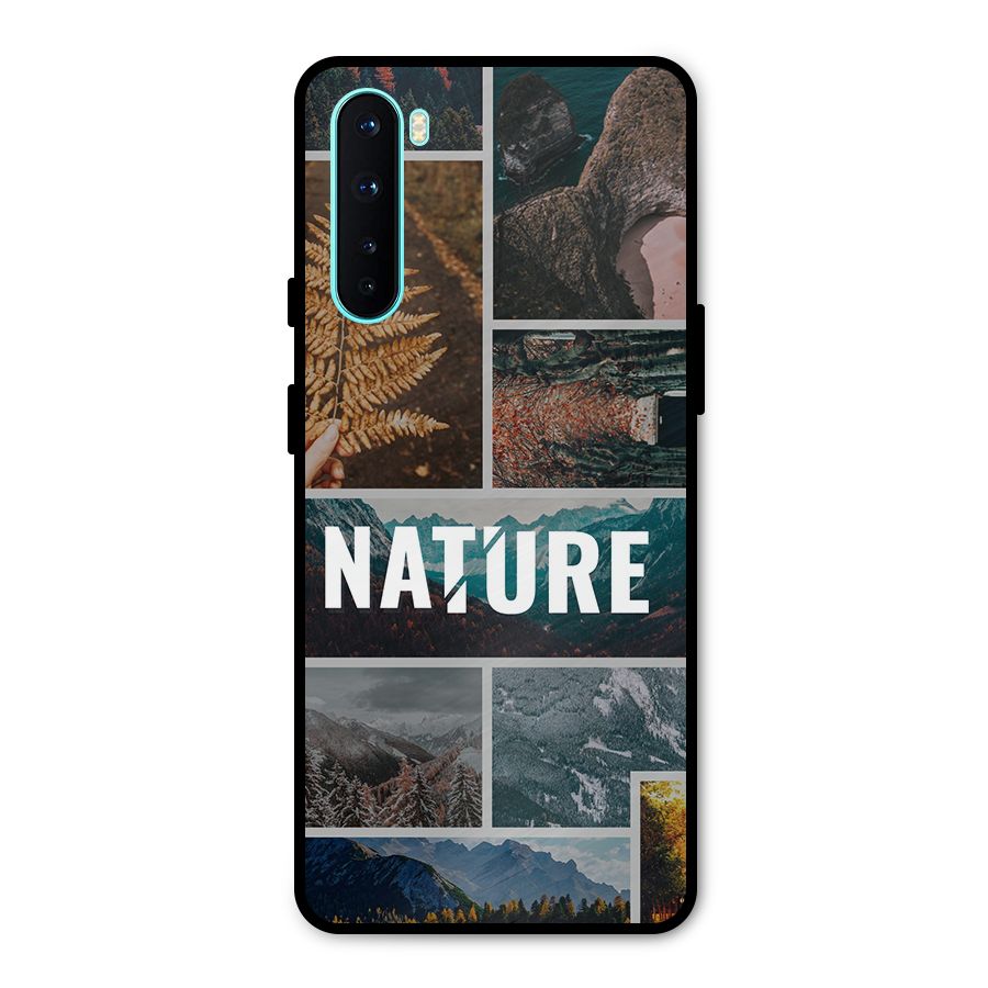 Nature Travel Metal Back Case for OnePlus Nord