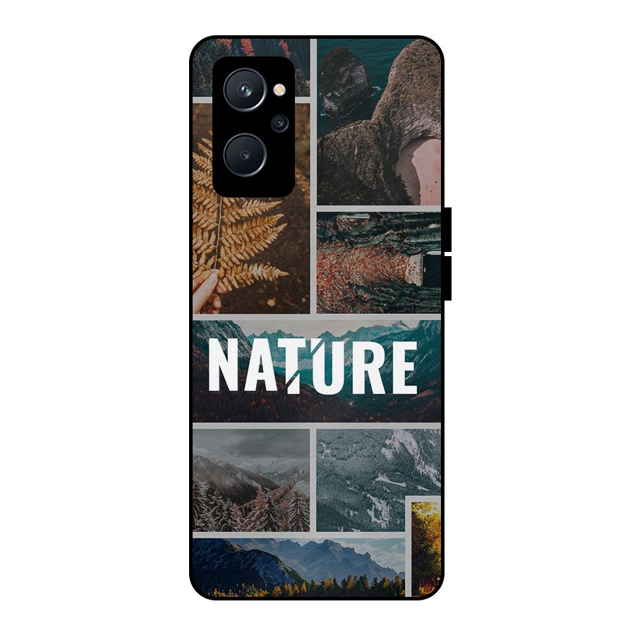 Nature Travel Metal Back Case for Realme 9i 5G