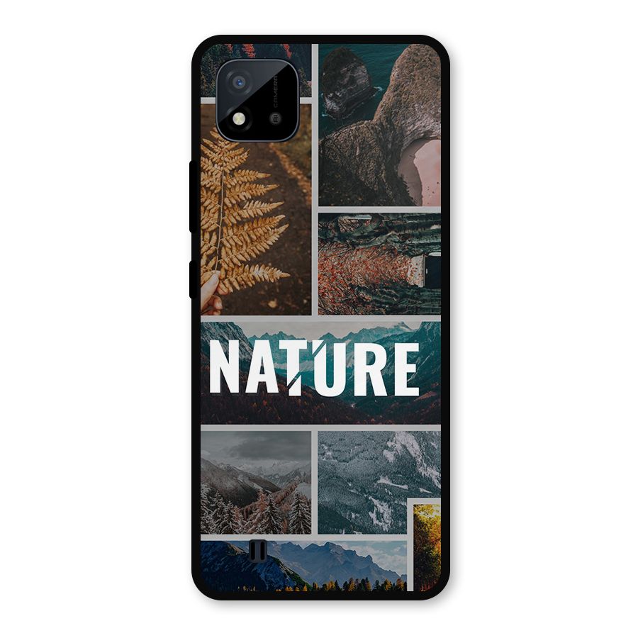 Nature Travel Metal Back Case for Realme C11 2021