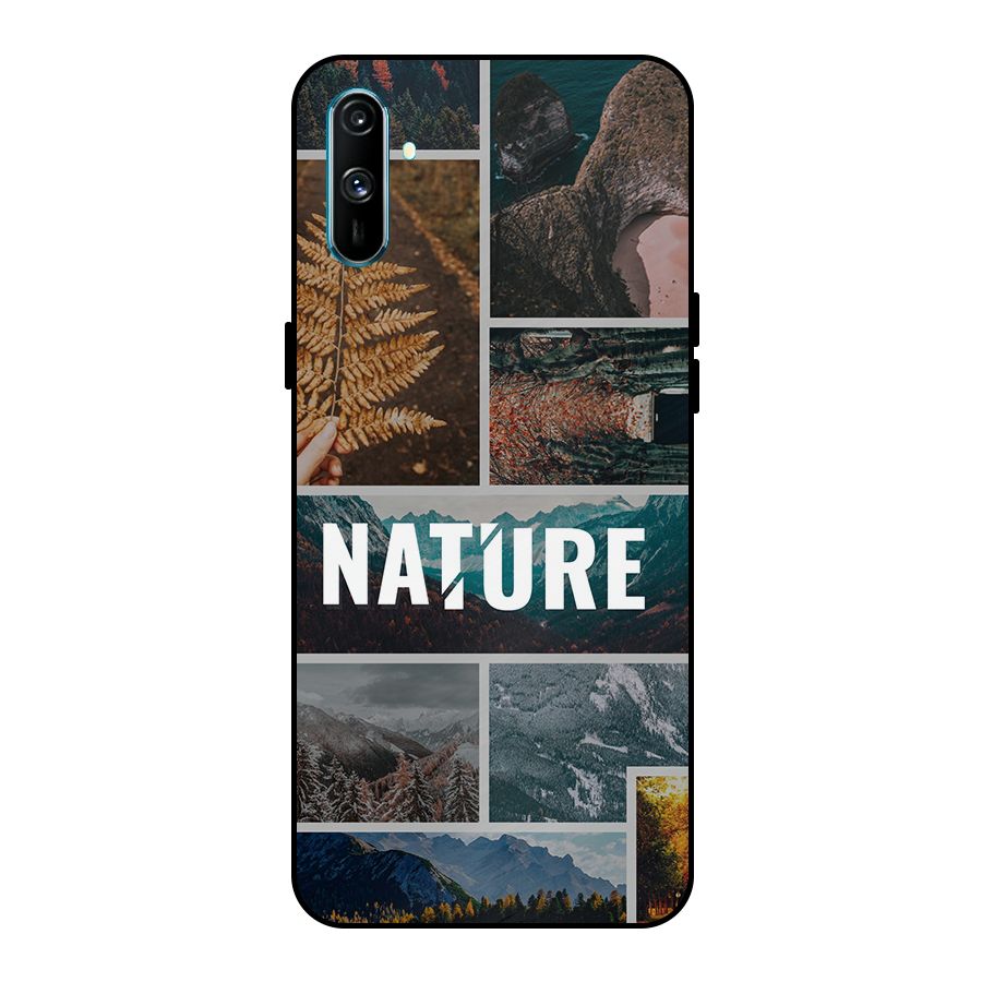 Nature Travel Metal Back Case for Realme C3