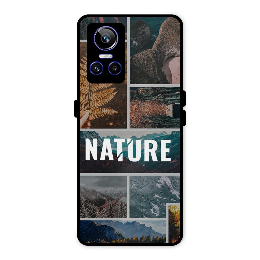 Nature Travel Metal Back Case for Realme GT Neo 3