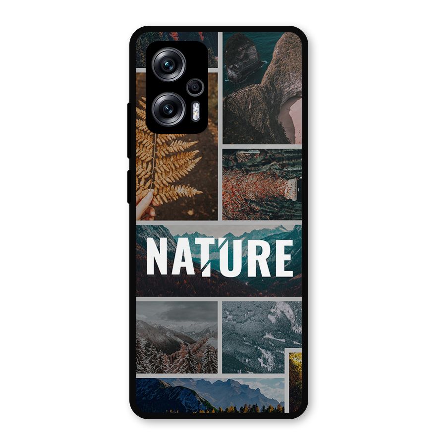 Nature Travel Metal Back Case for Redmi K50i