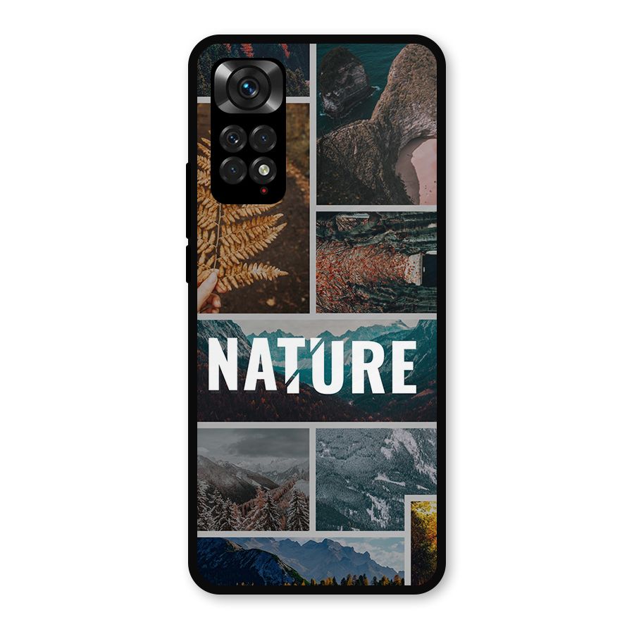 Nature Travel Metal Back Case for Redmi Note 11