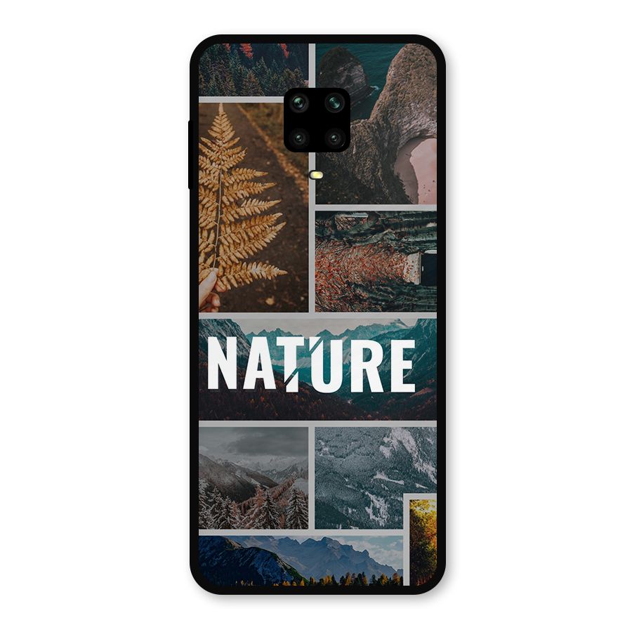 Nature Travel Metal Back Case for Redmi Note 9 Pro