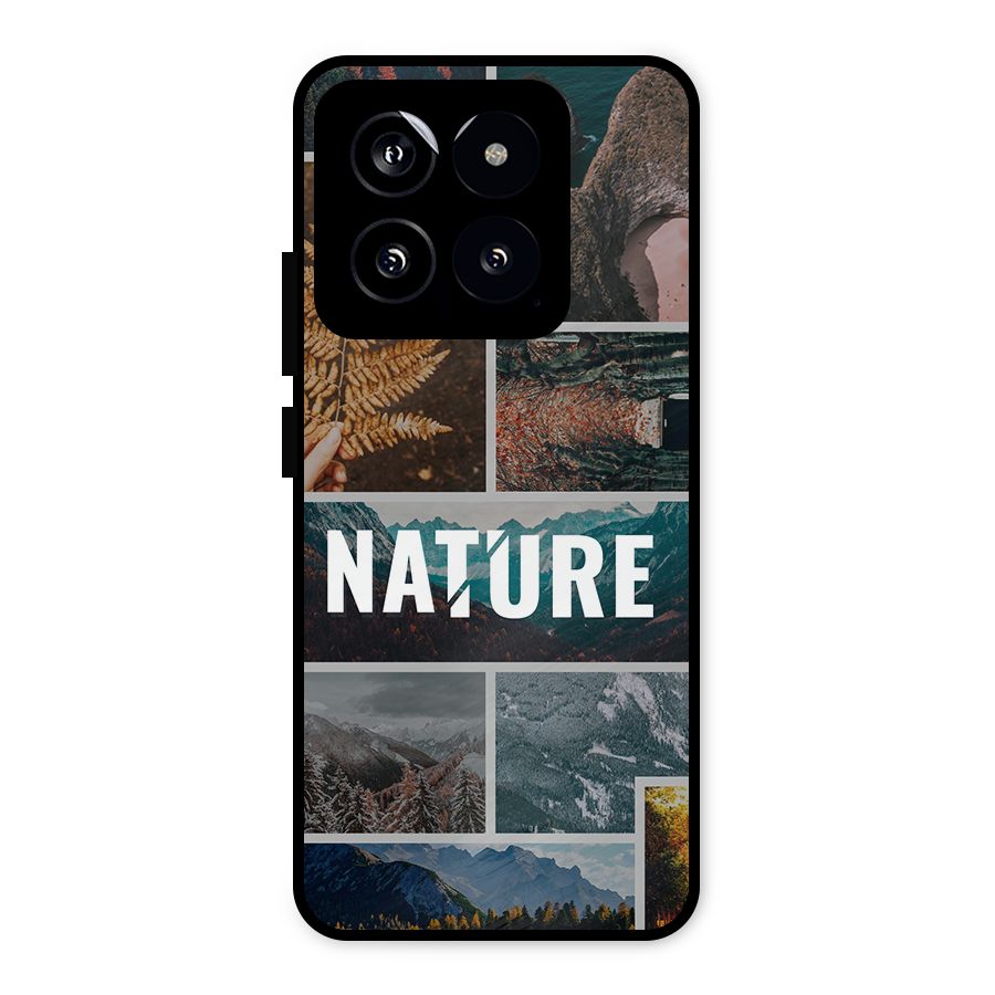 Nature Travel Metal Back Case for Xiaomi 14