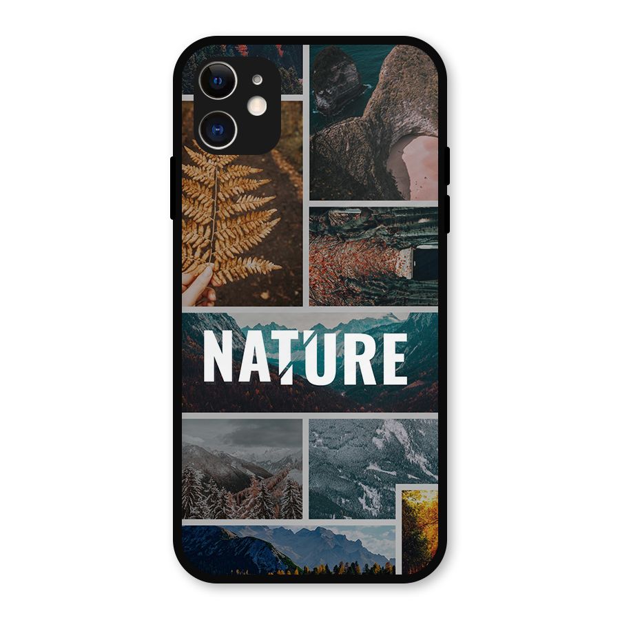 Nature Travel Metal Back Case for iPhone 11