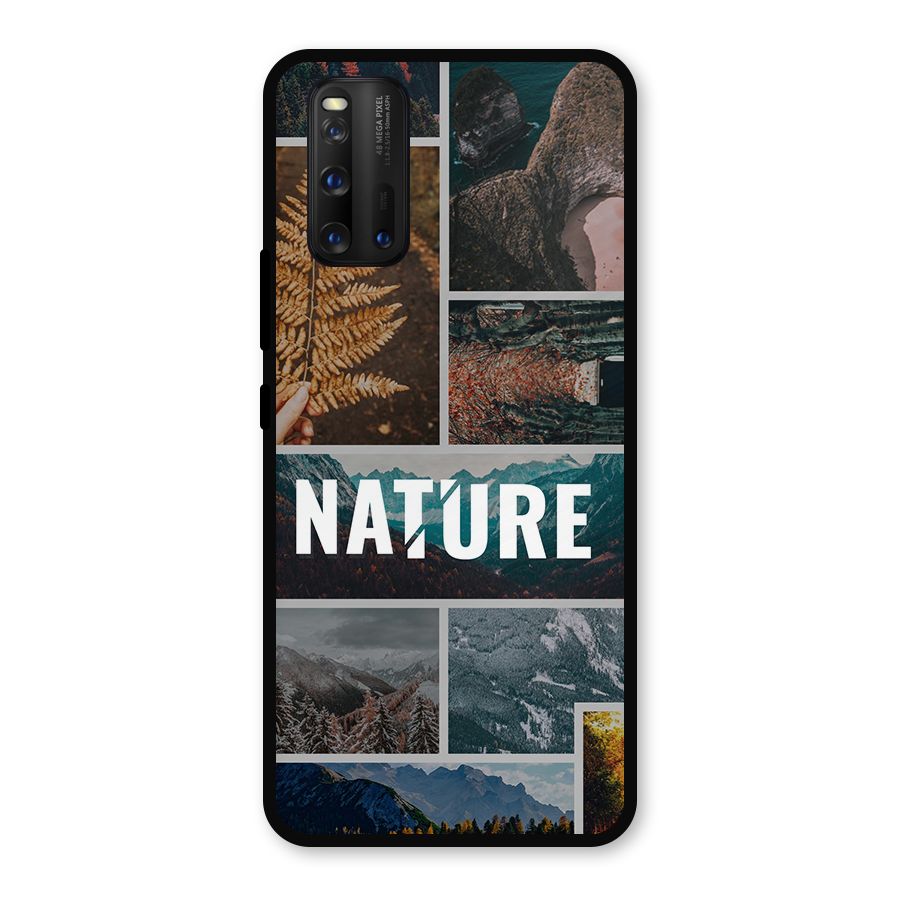 Nature Travel Metal Back Case for iQOO 3