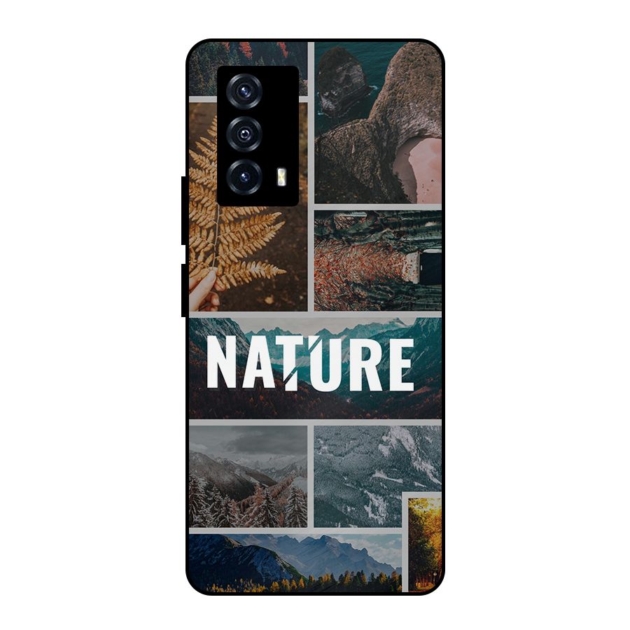 Nature Travel Metal Back Case for iQOO Z5