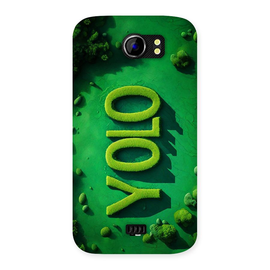 Nature Yolo Back Case for Canvas 2 A110