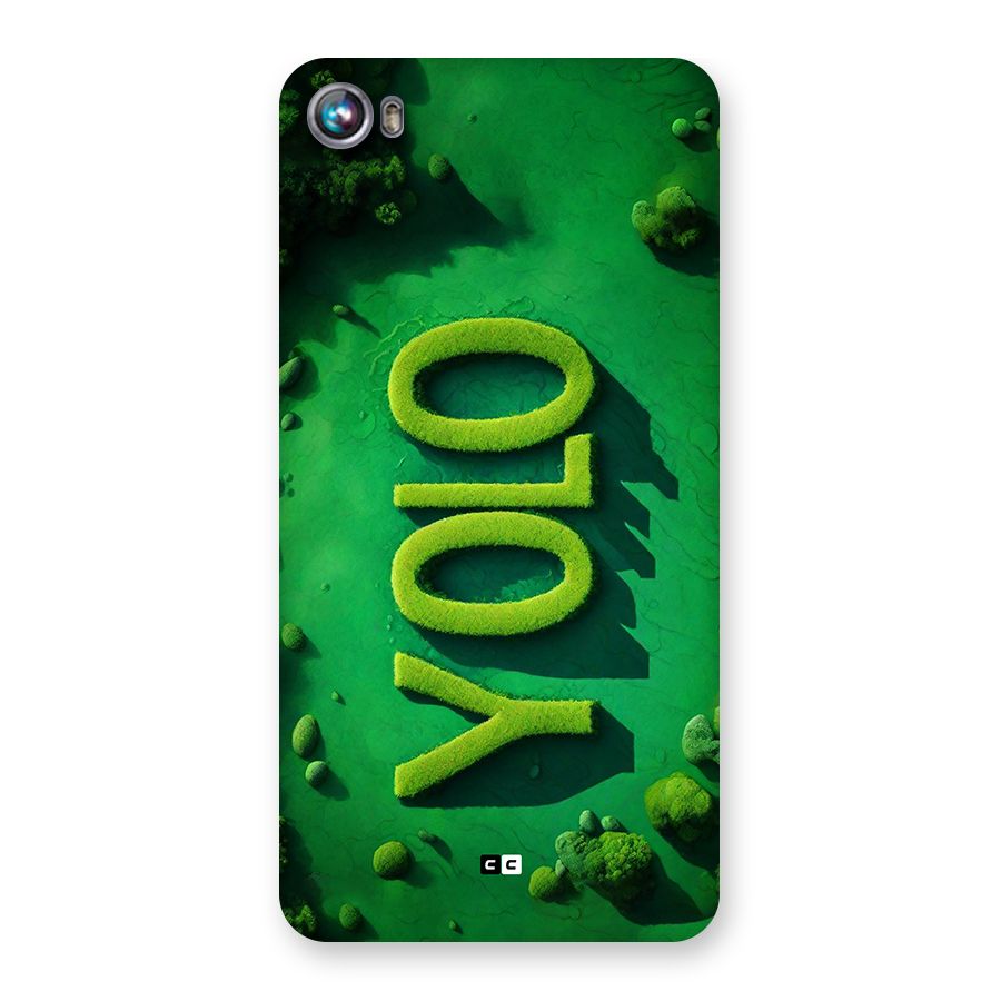 Nature Yolo Back Case for Canvas Fire 4 (A107)