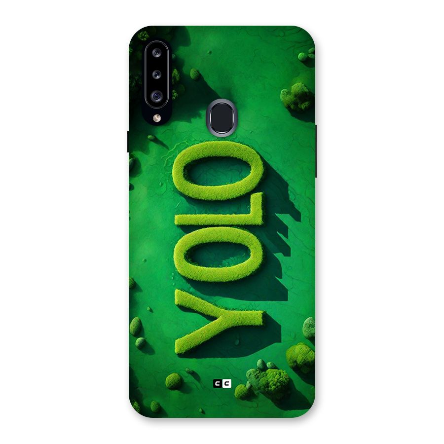 Nature Yolo Back Case for Galaxy A20s