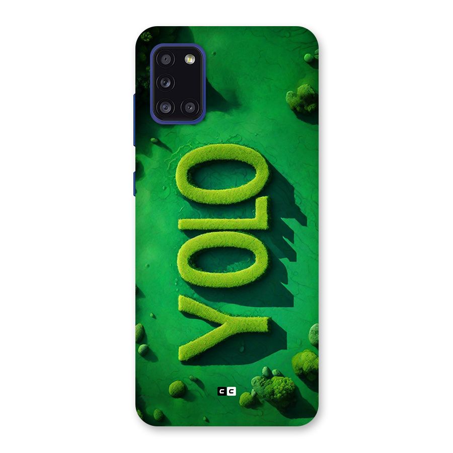 Nature Yolo Back Case for Galaxy A31