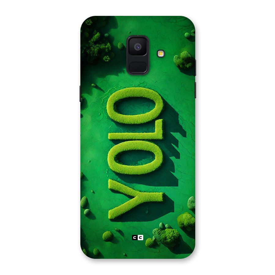 Nature Yolo Back Case for Galaxy A6 (2018)