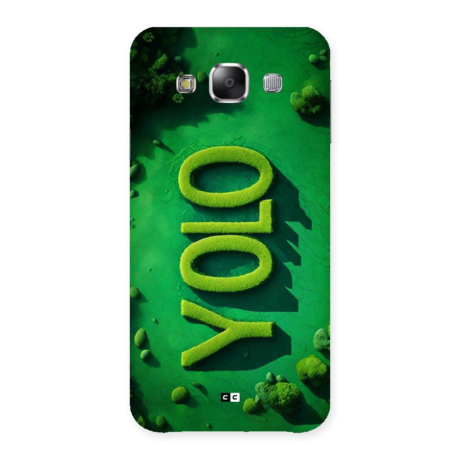 Nature Yolo Back Case for Galaxy E5