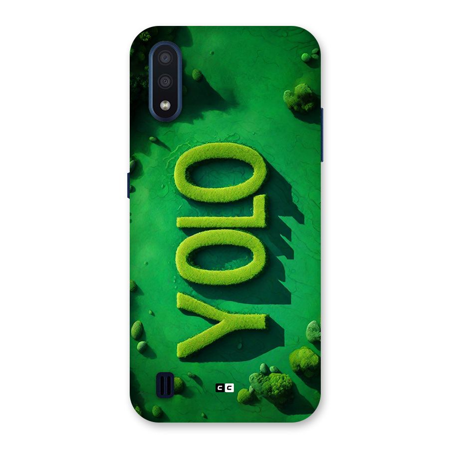 Nature Yolo Back Case for Galaxy M01