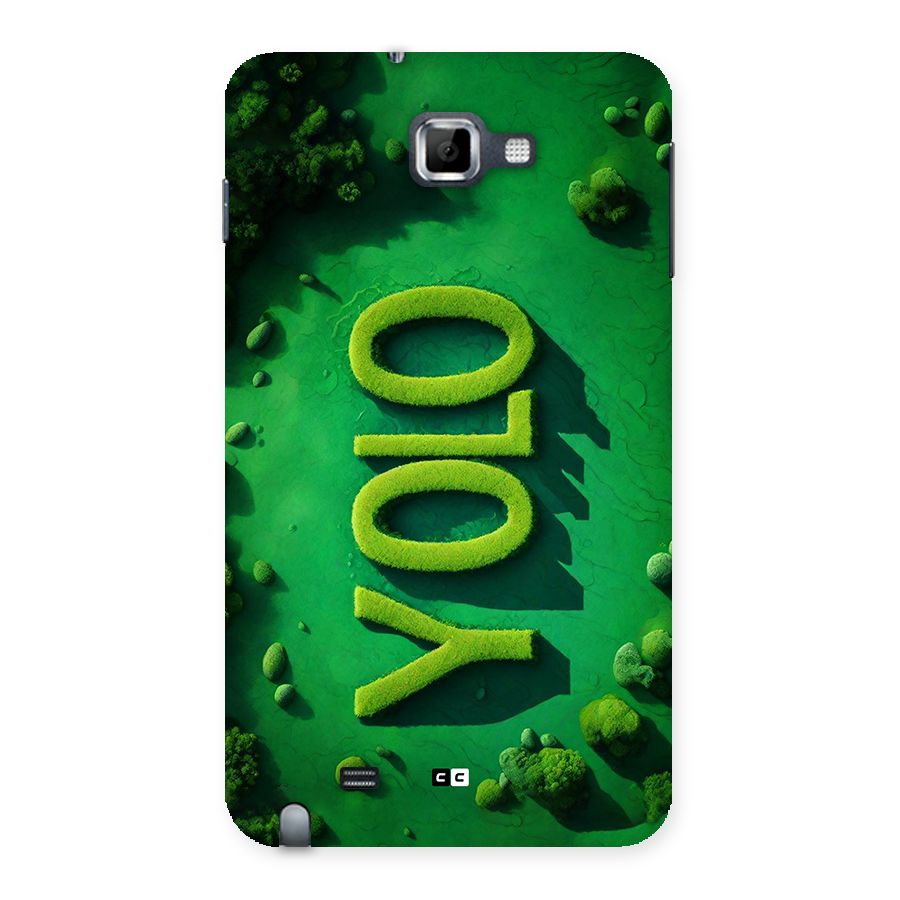 Nature Yolo Back Case for Galaxy Note