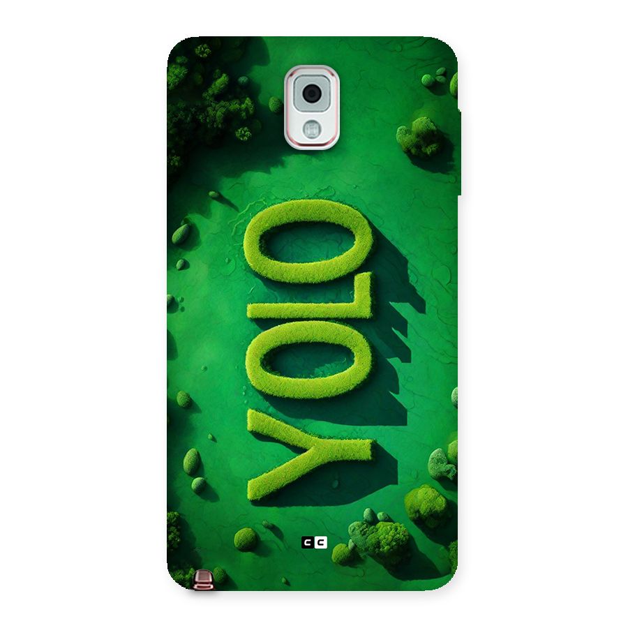 Nature Yolo Back Case for Galaxy Note 3