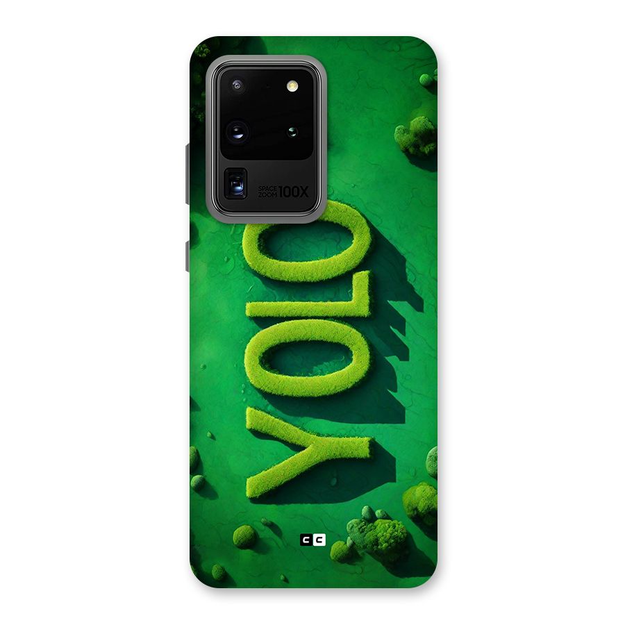 Nature Yolo Back Case for Galaxy S20 Ultra