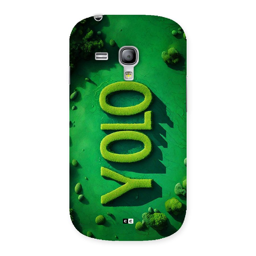 Nature Yolo Back Case for Galaxy S3 Mini