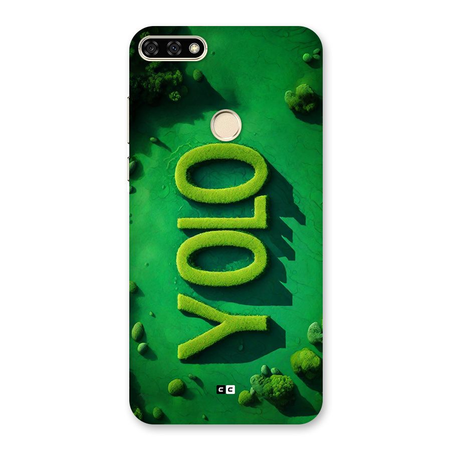 Nature Yolo Back Case for Honor 7A