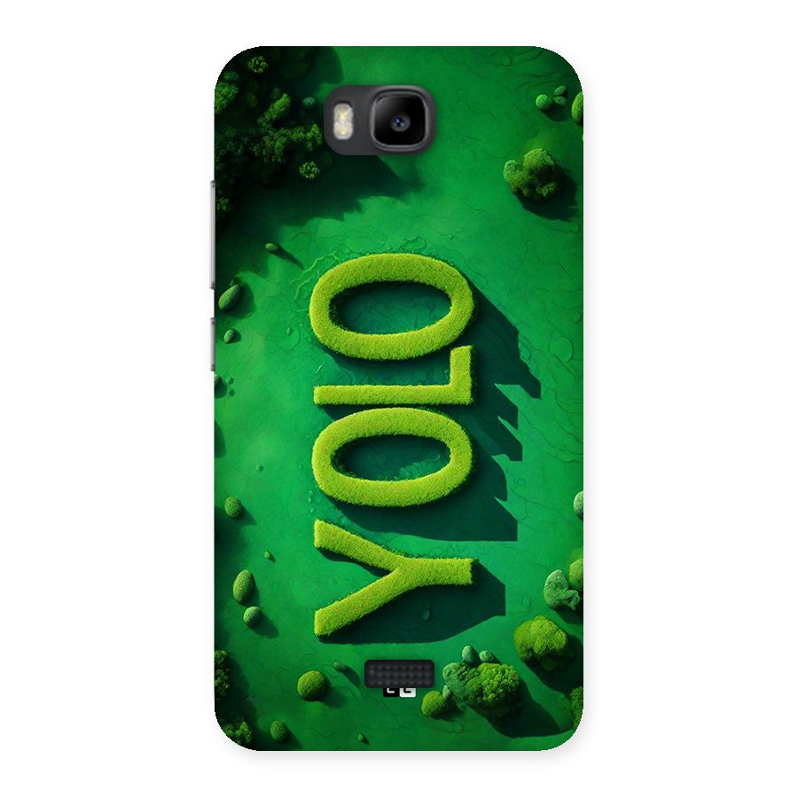 Nature Yolo Back Case for Honor Bee
