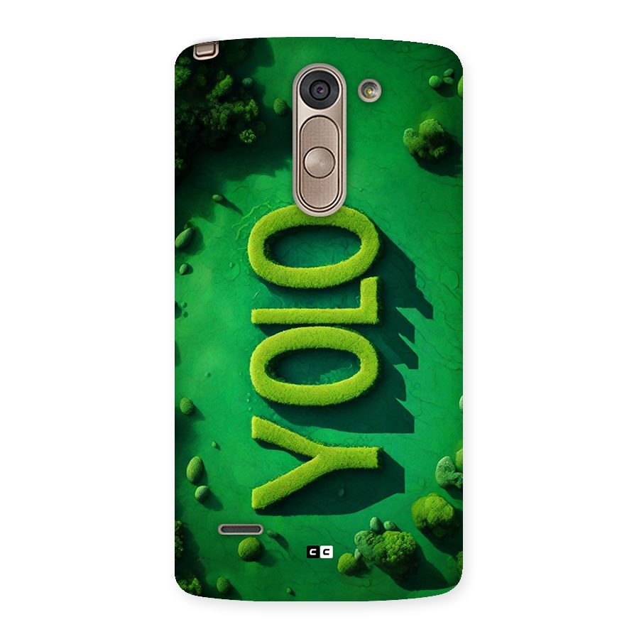 Nature Yolo Back Case for LG G3 Stylus