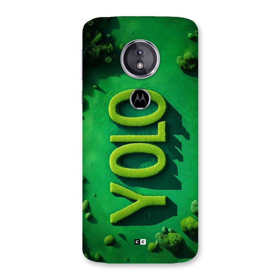 Nature Yolo Back Case for Moto E5