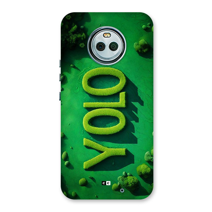 Nature Yolo Back Case for Moto X4