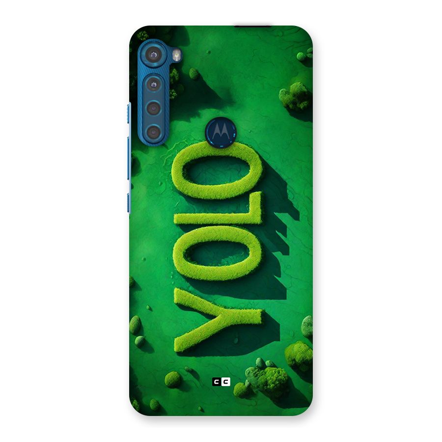 Nature Yolo Back Case for Motorola One Fusion Plus