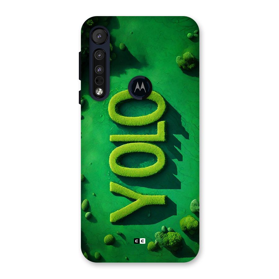 Nature Yolo Back Case for Motorola One Macro