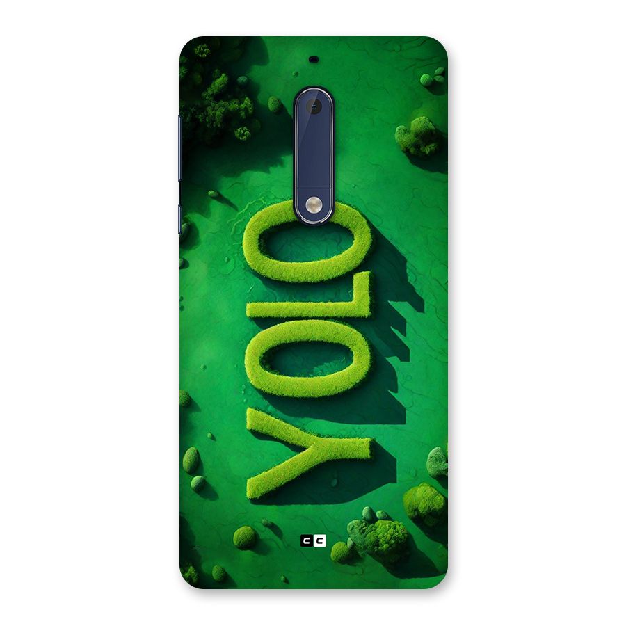 Nature Yolo Back Case for Nokia 5