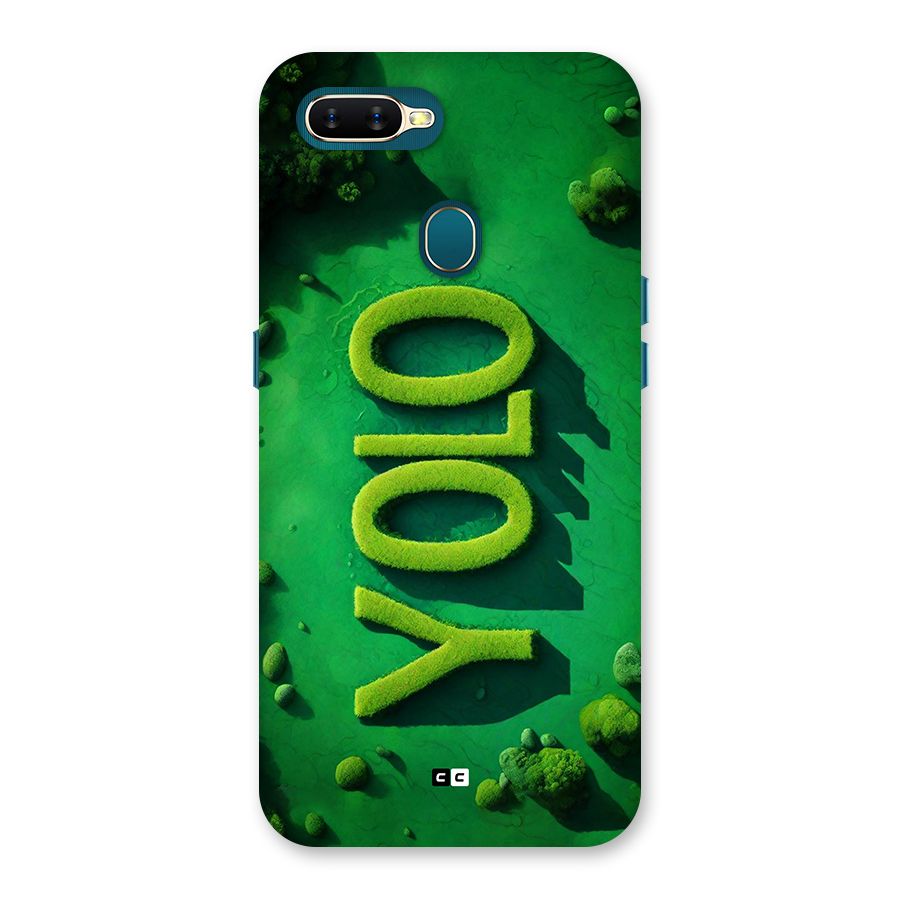 Nature Yolo Back Case for Oppo A12