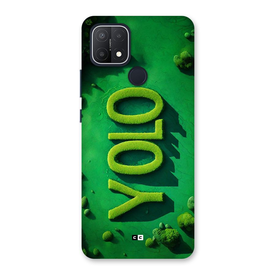Nature Yolo Back Case for Oppo A15s