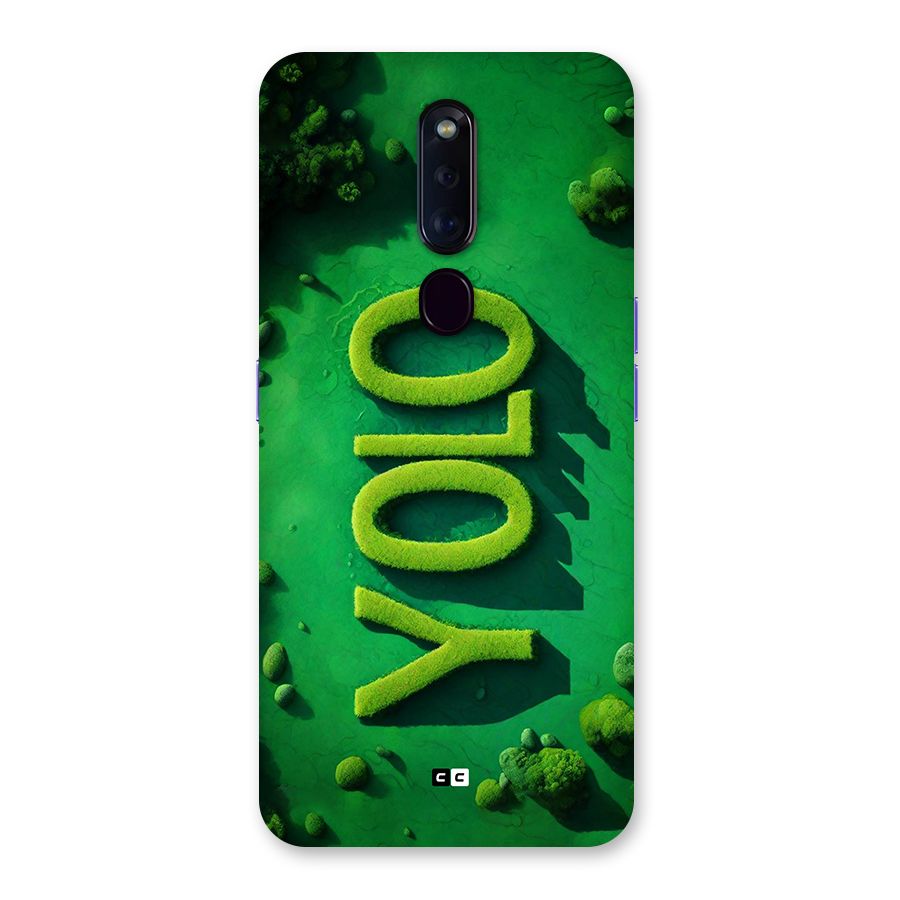 Nature Yolo Back Case for Oppo F11 Pro