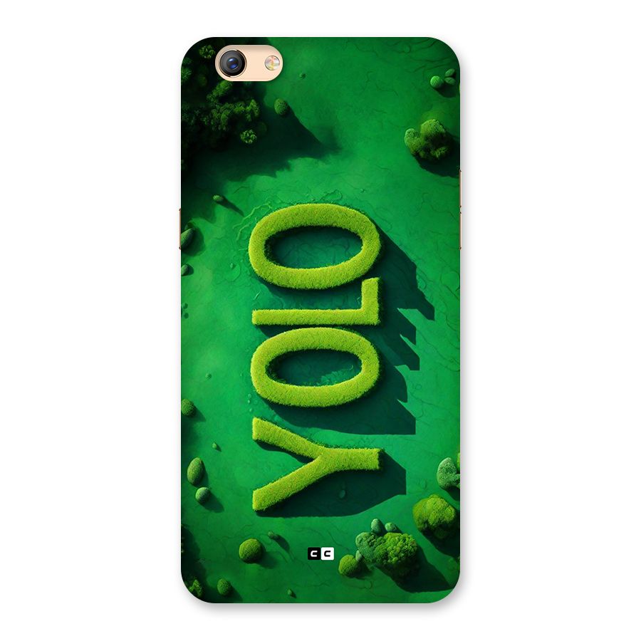 Nature Yolo Back Case for Oppo F3 Plus