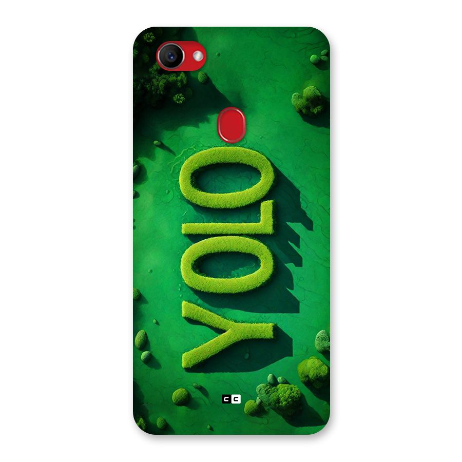 Nature Yolo Back Case for Oppo F7