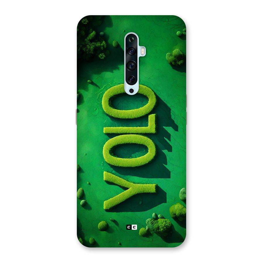 Nature Yolo Back Case for Oppo Reno2 F