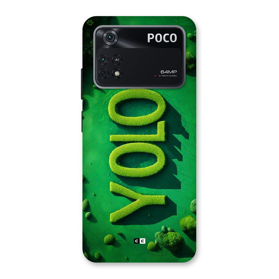 Nature Yolo Back Case for Poco M4 Pro 4G