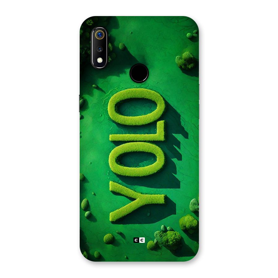 Nature Yolo Back Case for Realme 3