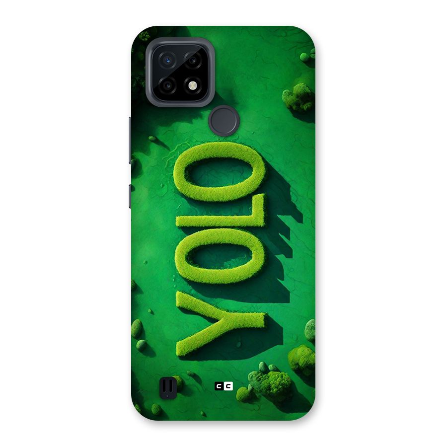 Nature Yolo Back Case for Realme C21