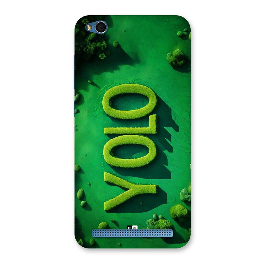 Nature Yolo Back Case for Redmi 5A