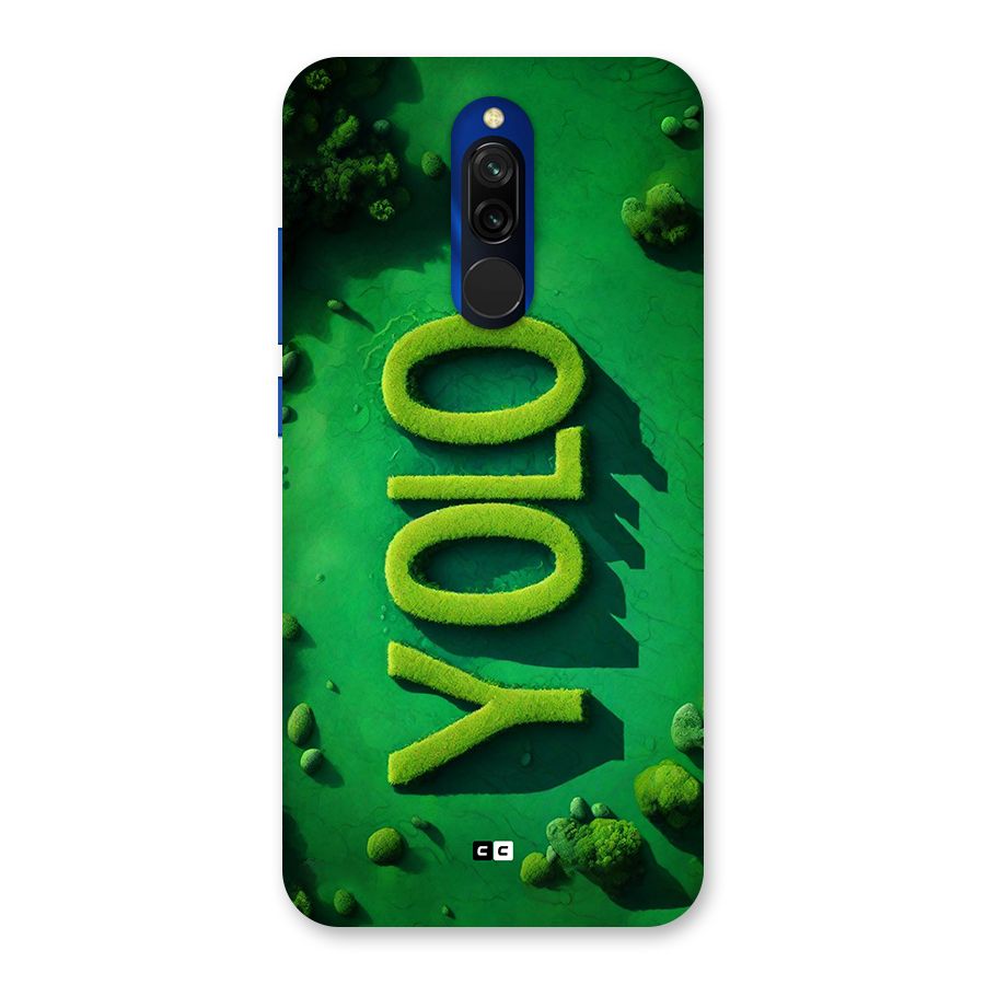 Nature Yolo Back Case for Redmi 8