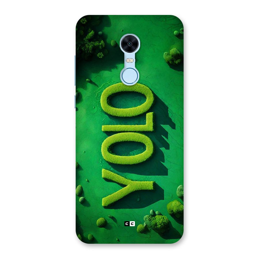 Nature Yolo Back Case for Redmi Note 5