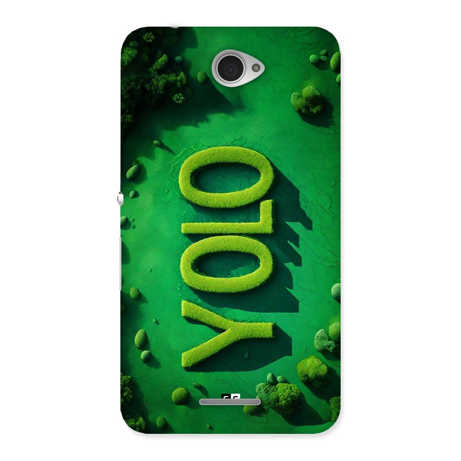 Nature Yolo Back Case for Xperia E4