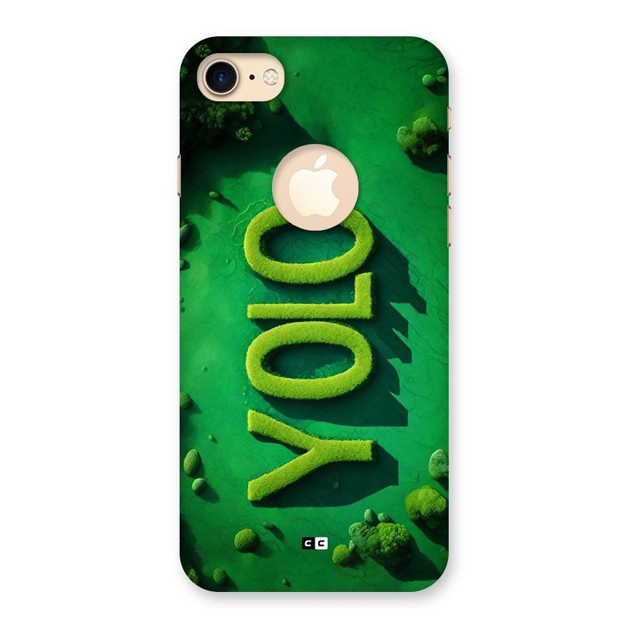Nature Yolo Back Case for iPhone 7 Logo Cut