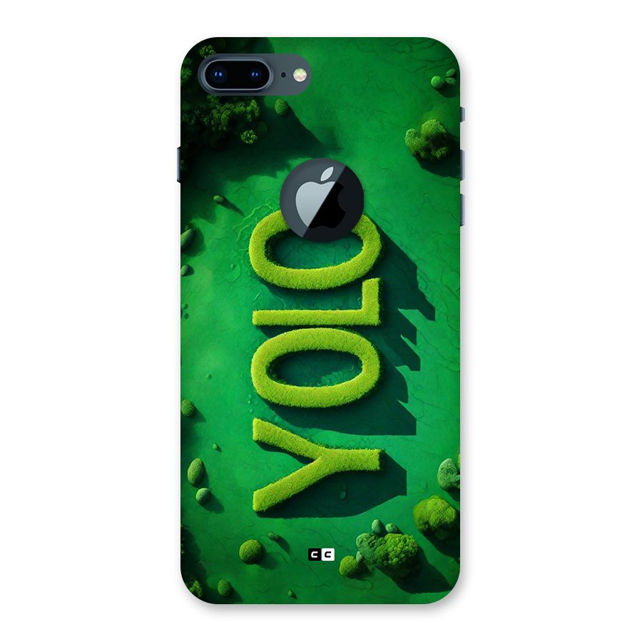 Nature Yolo Back Case for iPhone 7 Plus Logo Cut