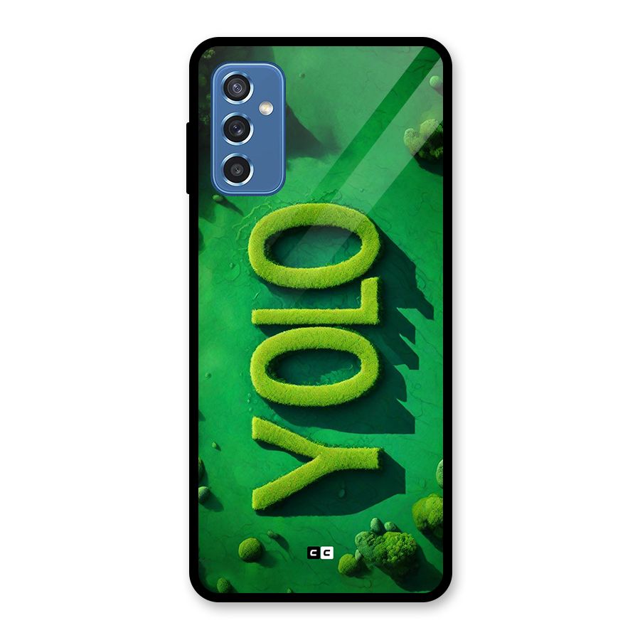 Nature Yolo Glass Back Case for Galaxy M52 5G