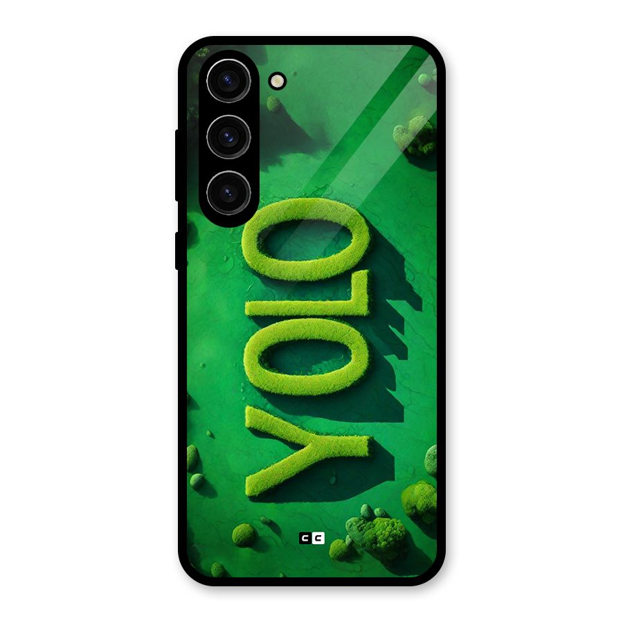 Nature Yolo Glass Back Case for Galaxy S23 Plus