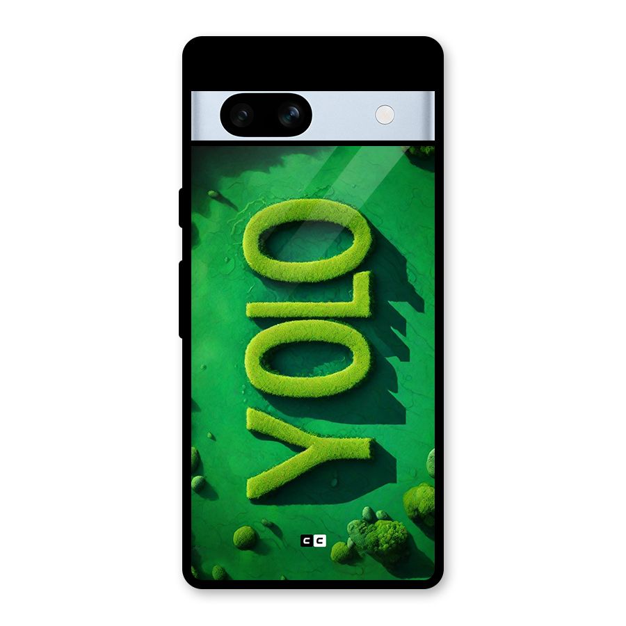 Nature Yolo Glass Back Case for Google Pixel 7a