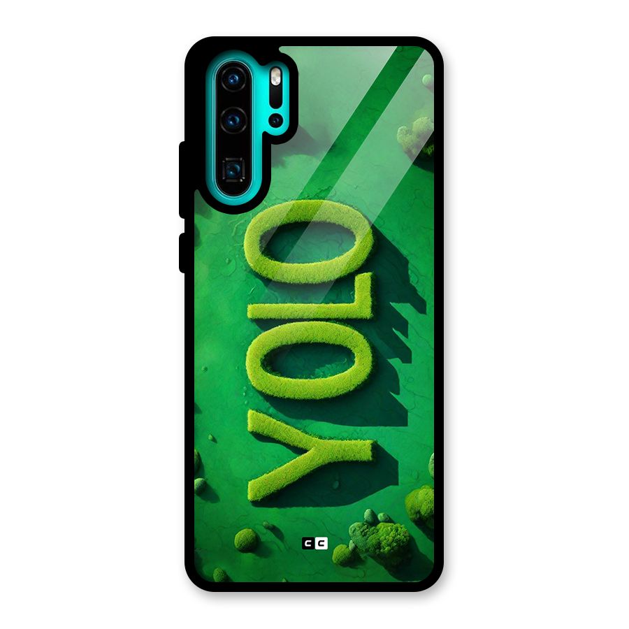 Nature Yolo Glass Back Case for Huawei P30 Pro